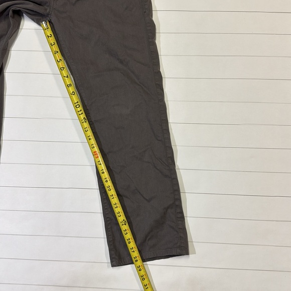 Fidelity mens 34x28 gray Havana twill straight fit denim jeans EUC - Picture 5 of 6